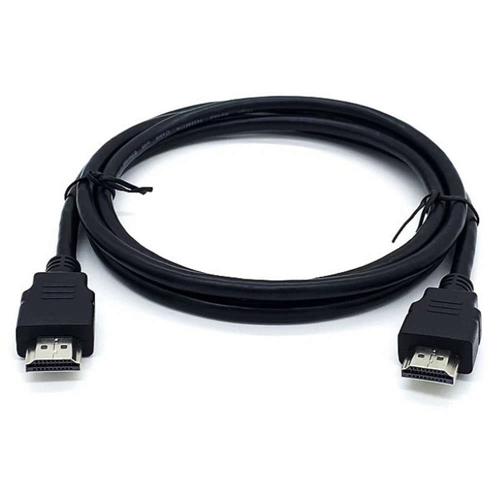 

Kabel 1.5m HDMI - HDMI przewód do przesyłu HD 4K video v2.0 PVC HDTV czarny