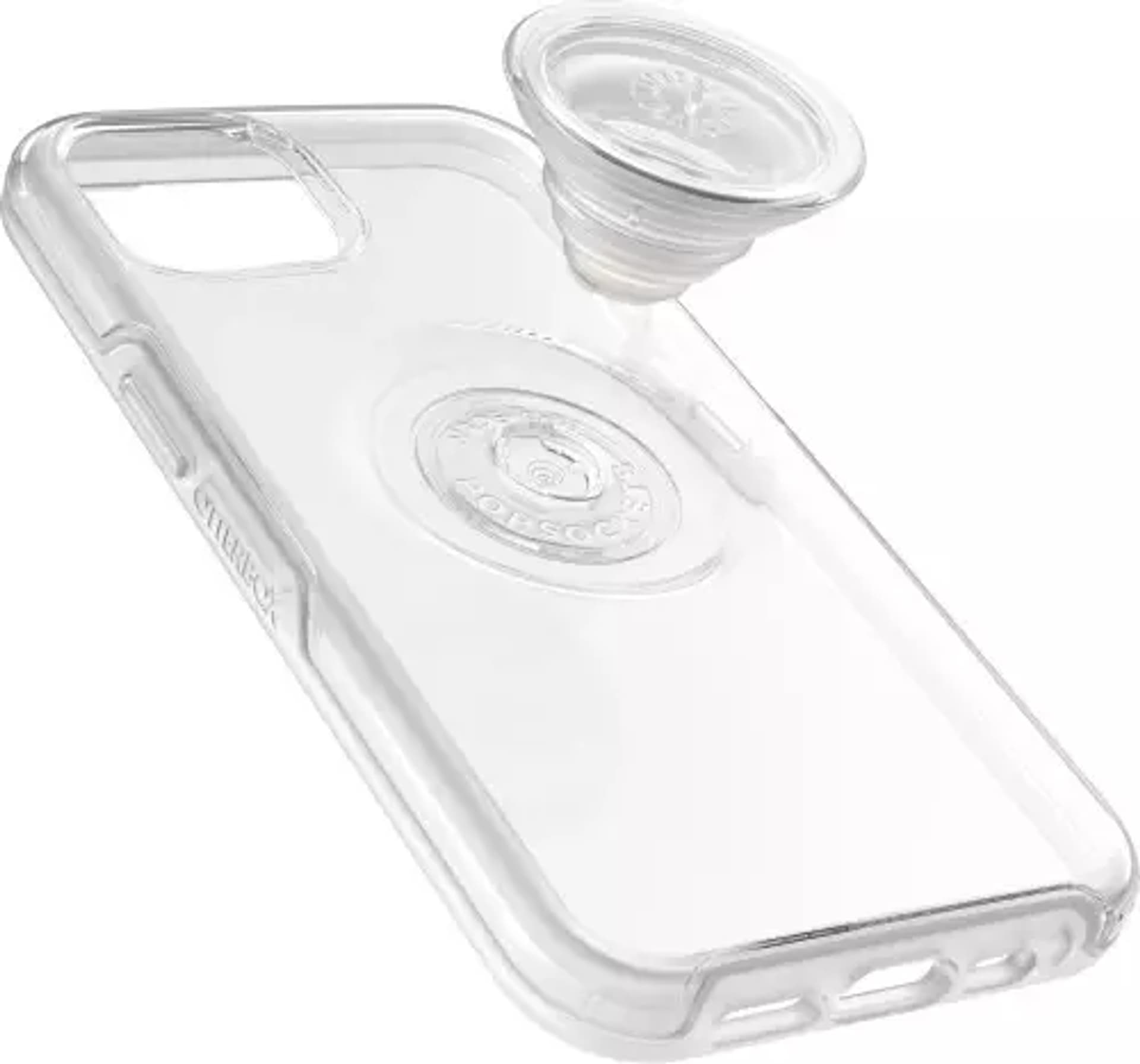 

OtterBox Symmetry Clear POP - obudowa ochronna z PopSockets do iPhone 13 Pro Max/ 12 Pro Max (przezroczysta)