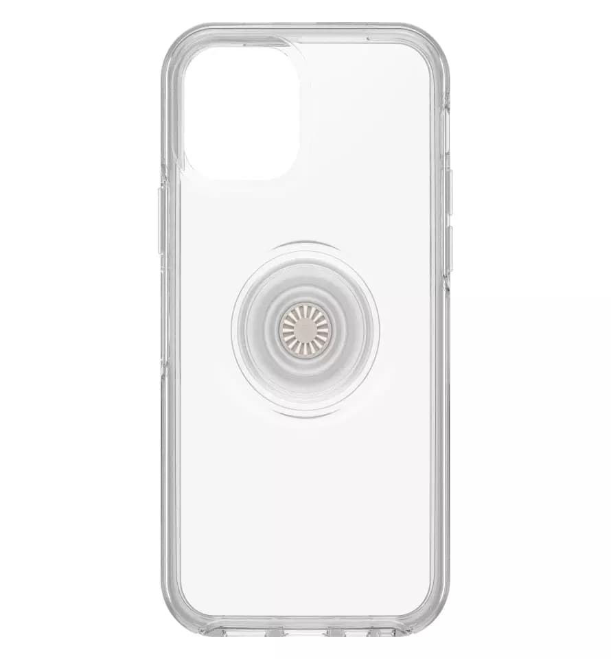 

OtterBox Symmetry Clear POP - obudowa ochronna z PopSockets do iPhone 12/12 Pro (clear) [P]