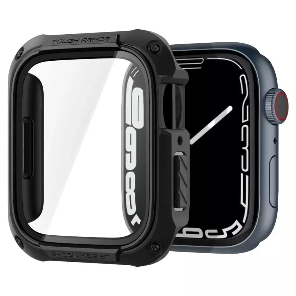 

Spigen tough armor apple watch 7 / 8 (45 mm) black, 45 mm) blac