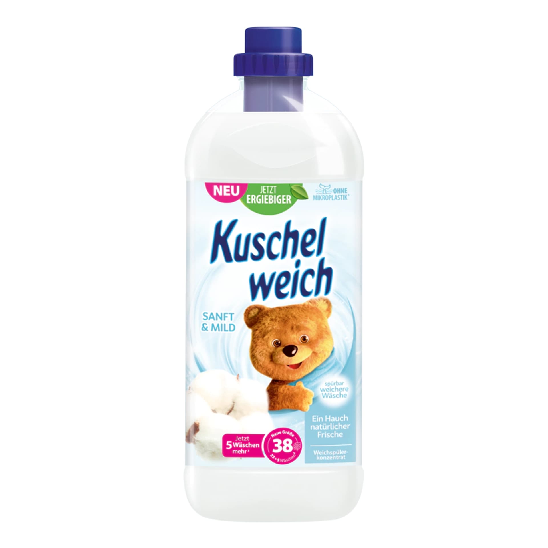 

KUSCHELWEICH Płyn do płukania 1L Sanft&Mild 38P
