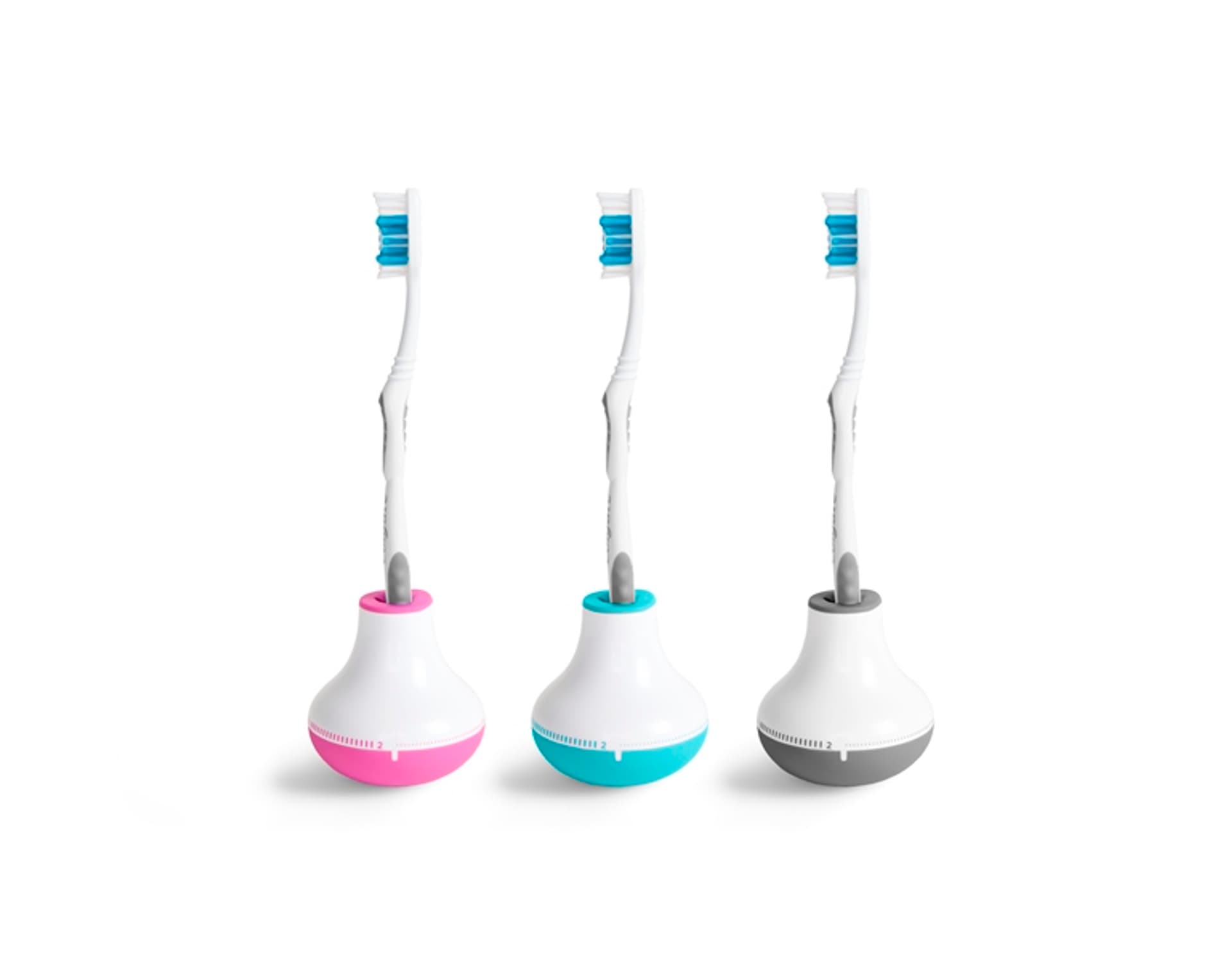 

Quirky Bobble Brush - Timer do mycia zębów z uchwytem (niebieski)