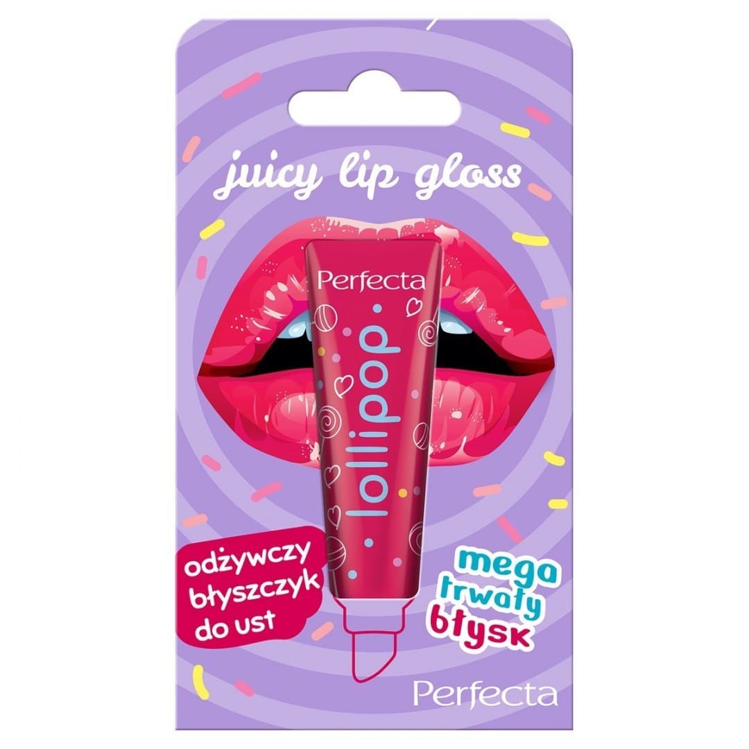 

Perfecta Juicy Lip Gloss Odżywczy Błyszczyk do ust Lollipop 10g