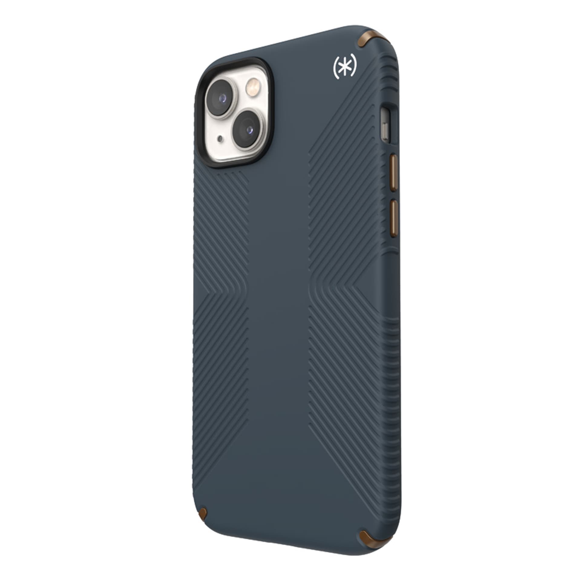 

Speck Presidio2 Grip - Antypoślizgowe etui iPhone 14 Plus (Charcoal / Cool Bronze / Slate)