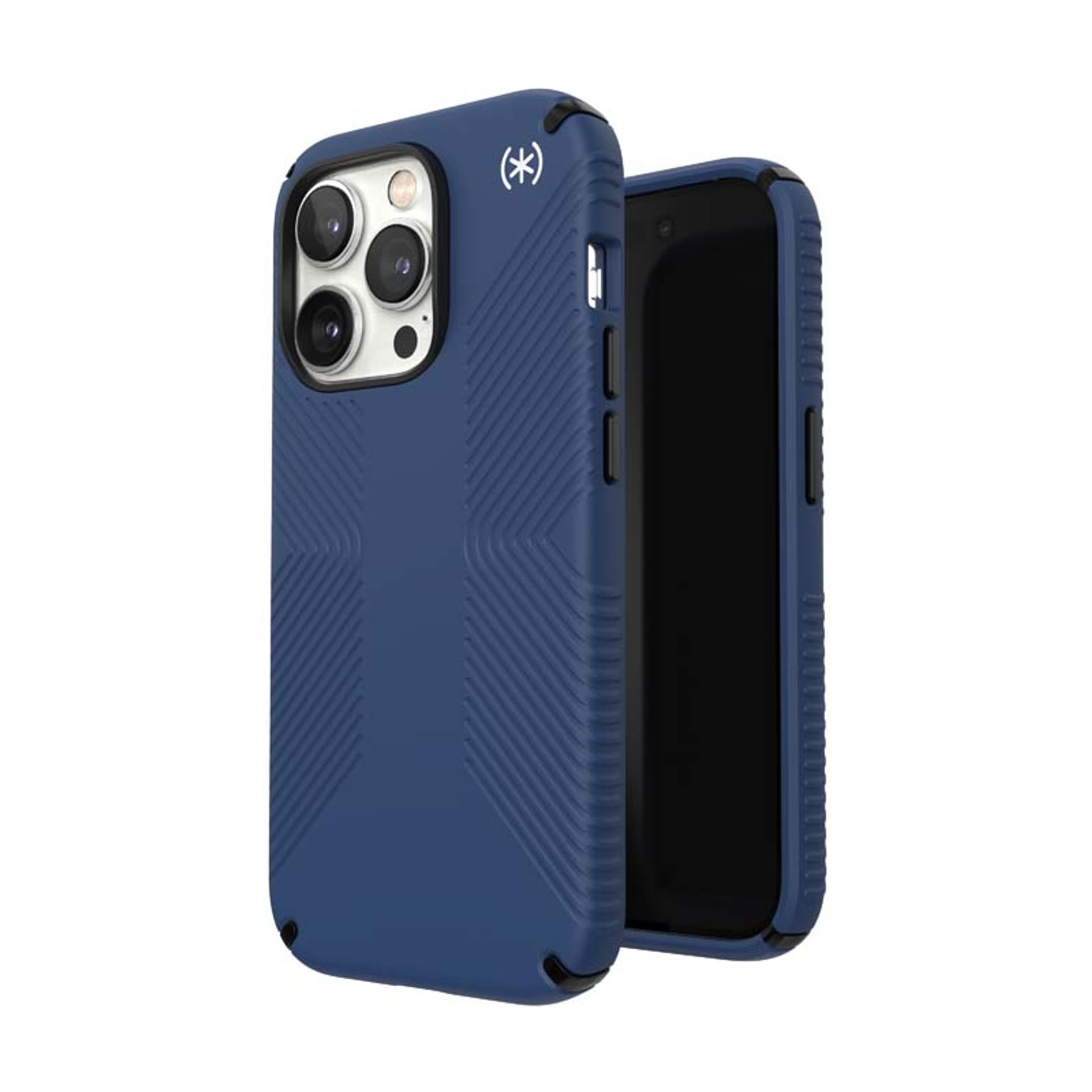 

Speck Presidio2 Grip MagSafe - Antypoślizgowe etui iPhone 14 Pro (Coastal Blue / Black / White)