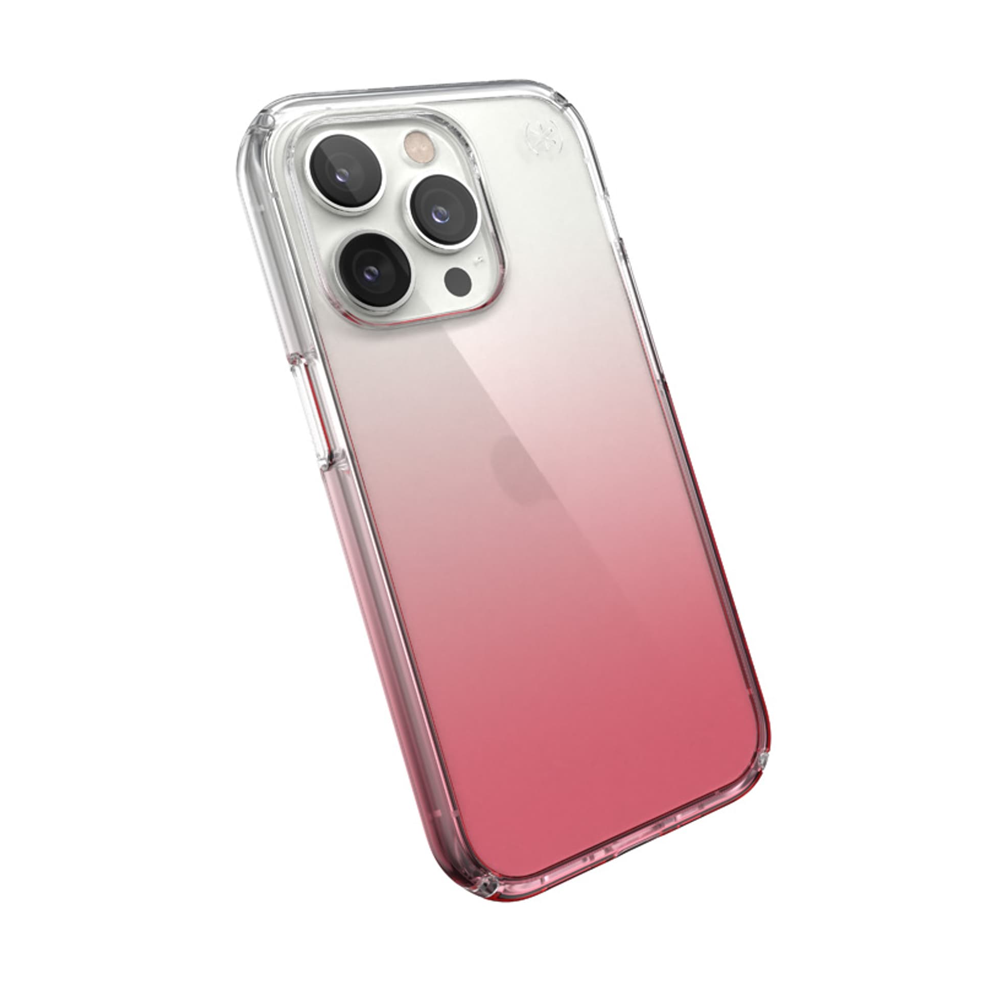 

Speck Presidio Perfect-Clear + Ombre - Etui iPhone 14 Pro z powłoką MICROBAN (Clear / Vintage Rose Fade)