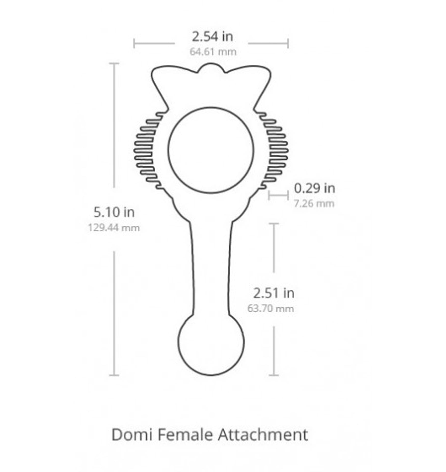 

Lovense Domi Female Attachment