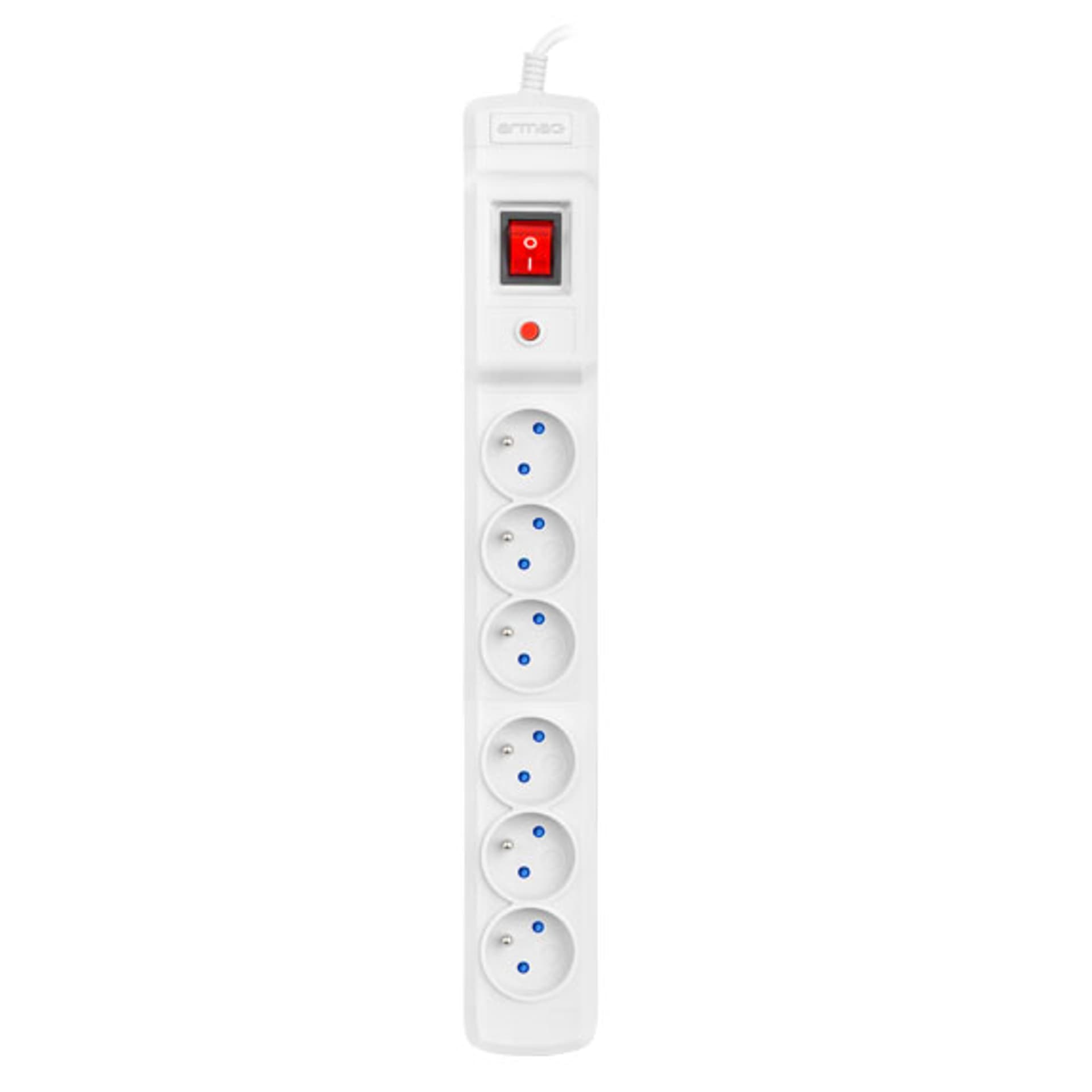 

ARMAC MULTI M6 PROTECTING POWER STRIP 6X SOCKETS, 5M CABLE, GRAY