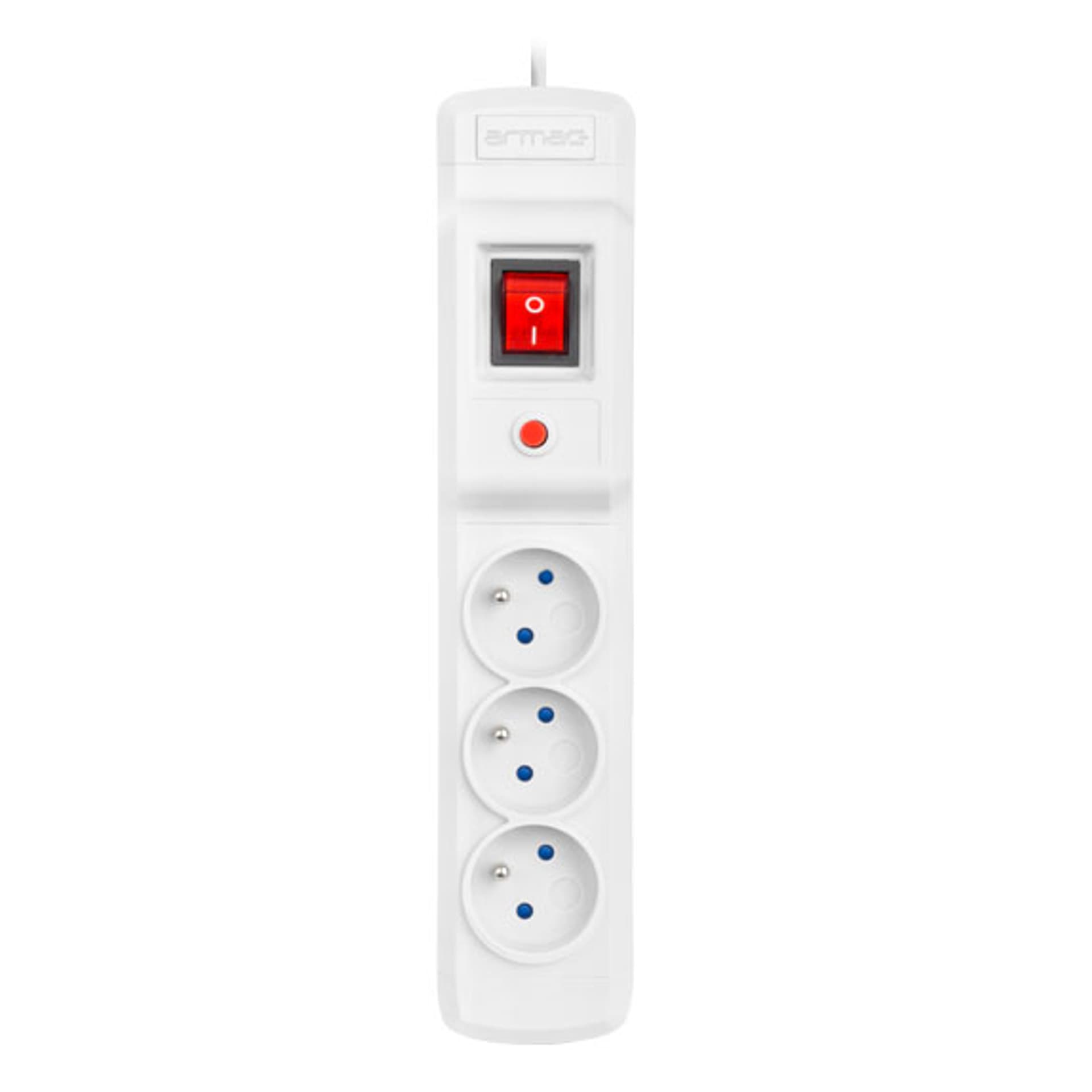 

ARMAC MULTI M3 PROTECTING POWER STRIP 3X SOCKETS, 5M CABLE, GRAY