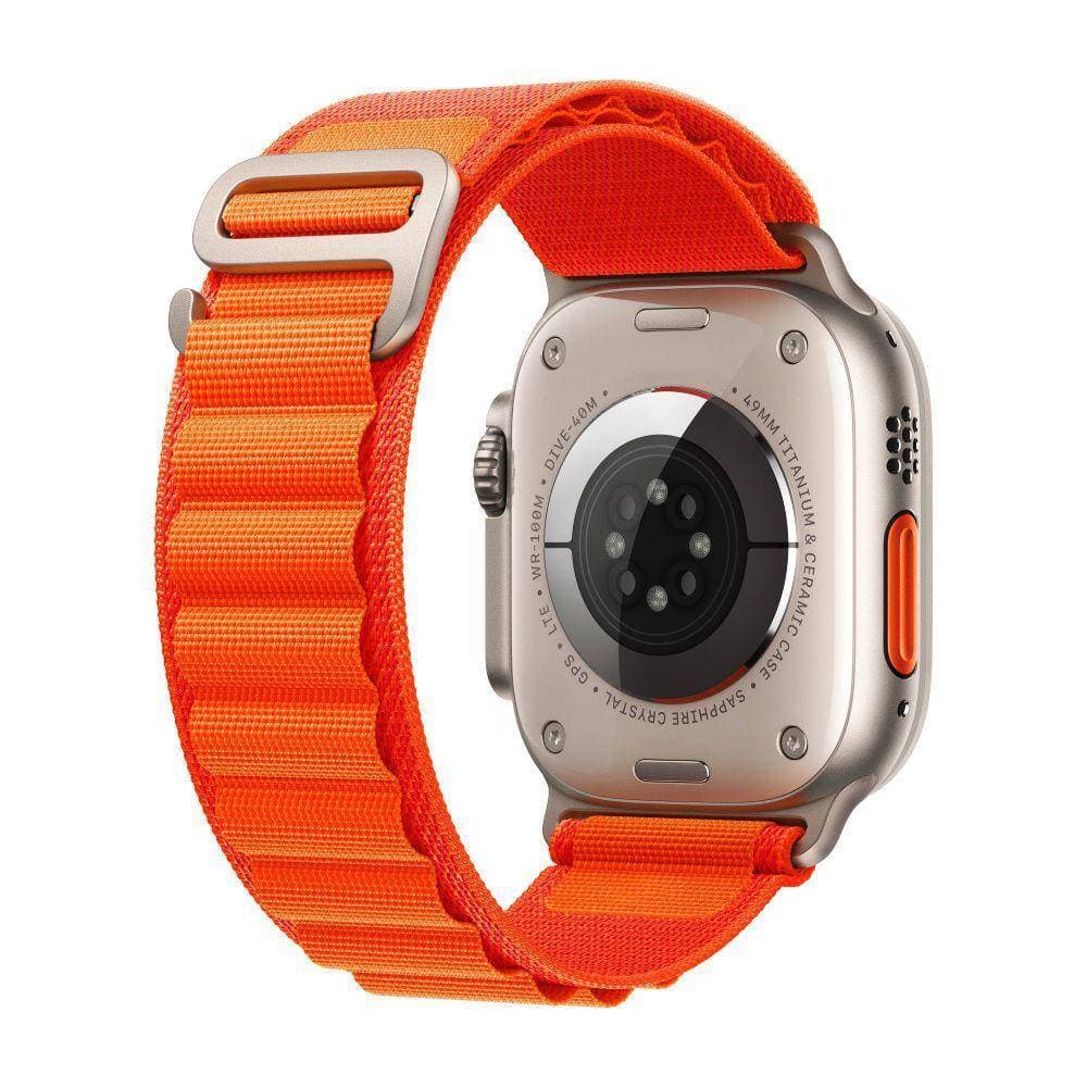 

Pasek do APPLE WATCH 4 / 5 / 6 / 7 / 8 / SE / ULTRA (42 / 44 / 45 / 49 MM) Tech-Protect Nylon Pro pomarańczowe, 42 / 44 / 45 / 49 mm) tech-protect nylon pro pomarańczow