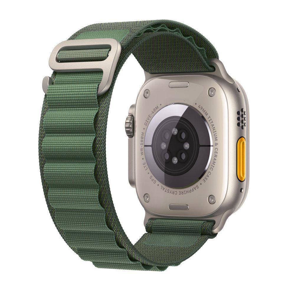 

Pasek do APPLE WATCH 4 / 5 / 6 / 7 / 8 / SE / ULTRA (42 / 44 / 45 / 49 MM) Tech-Protect Nylon Pro zielone, 42 / 44 / 45 / 49 mm) tech-protect nylon pro zielon