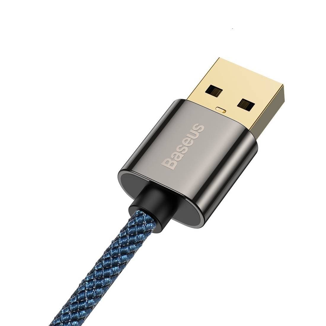 

Kabel USB do USB-C kątowy Baseus Legend Series, 66W, 2m (niebieski)