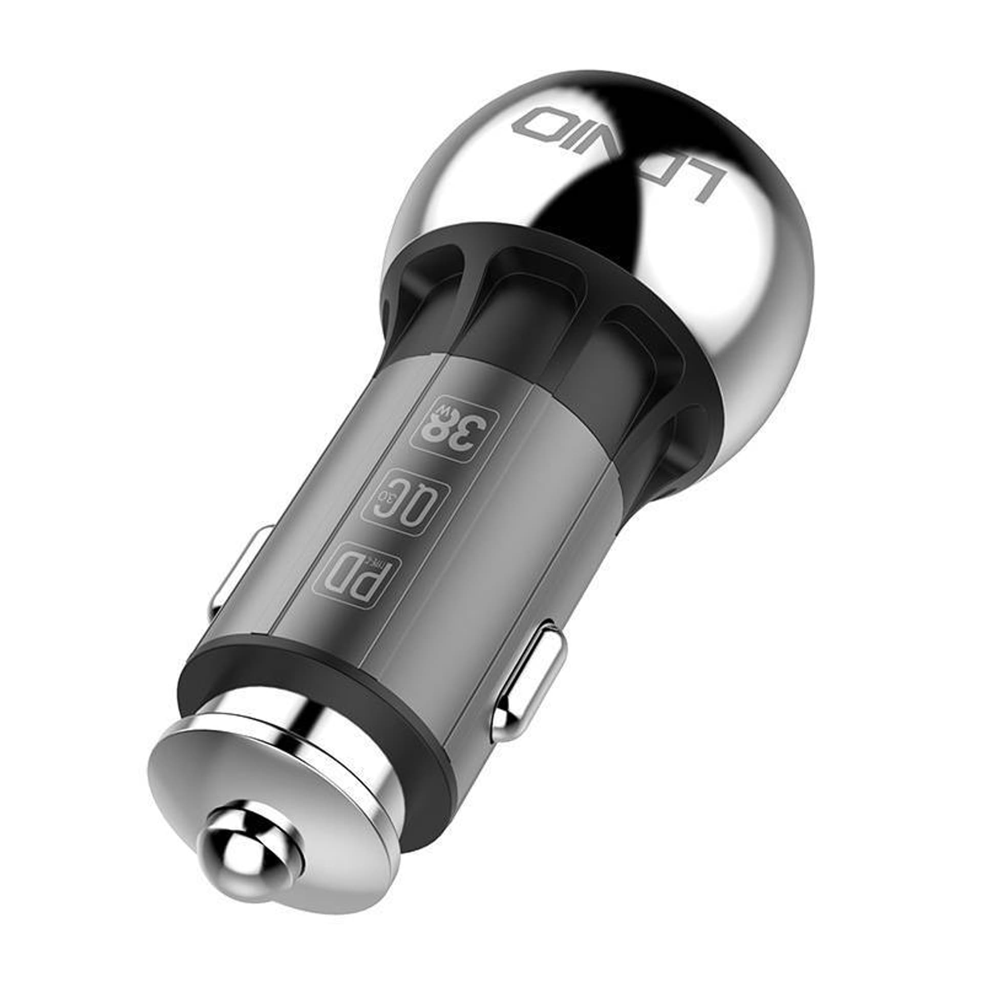 

Ładowarka samochodowa LDNIO C1, USB + USB-C, PD + QC 3.0, 36W (czarna)