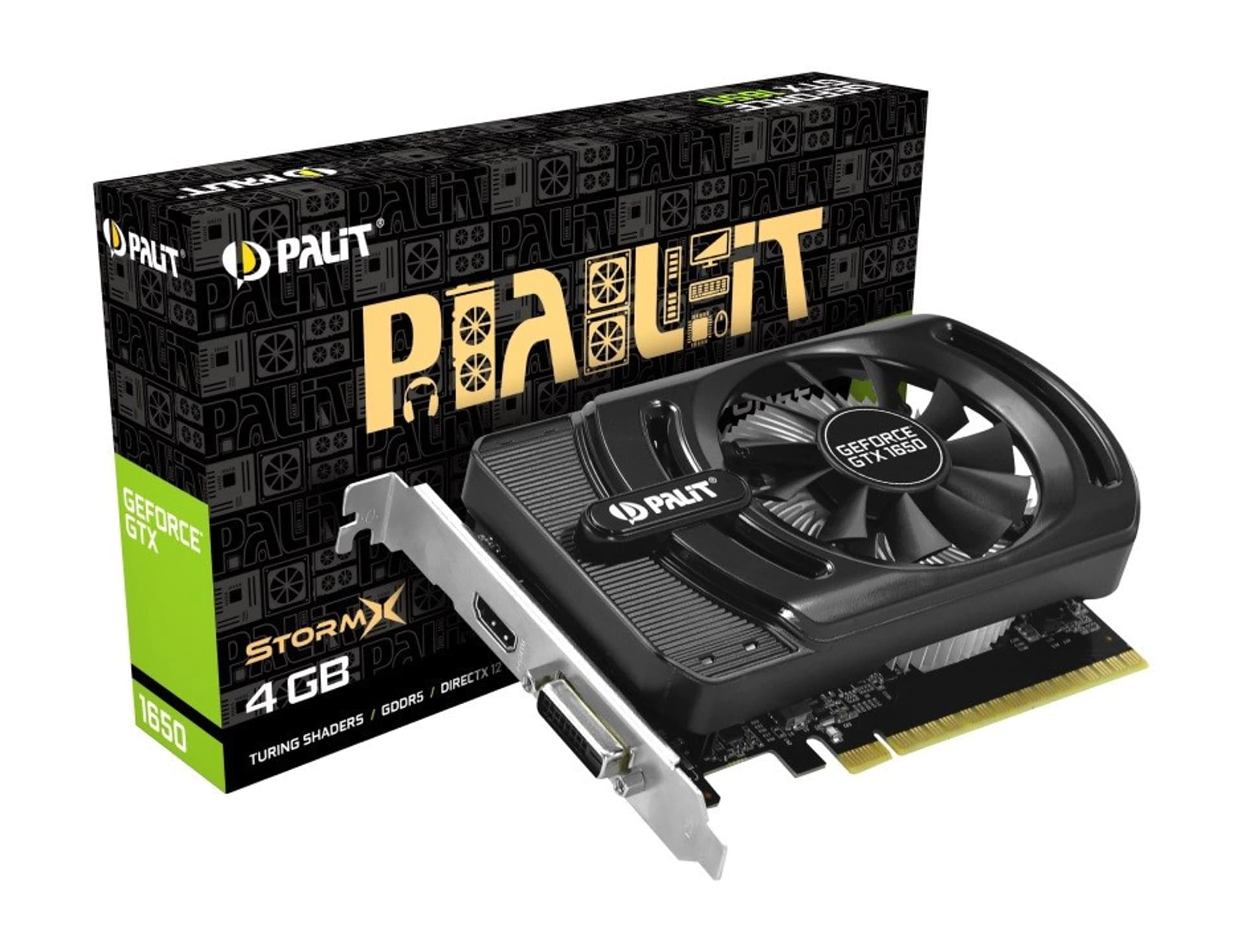 

Karta graficzna PALIT GeForce GTX 1650 StormX 4 GB NE51650006G1-1170F
