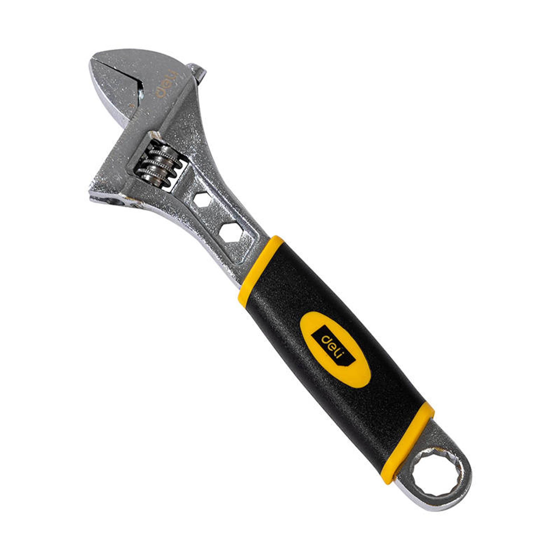 

Klucz nastawny Deli Tools EDL30108, 8" (srebrny)