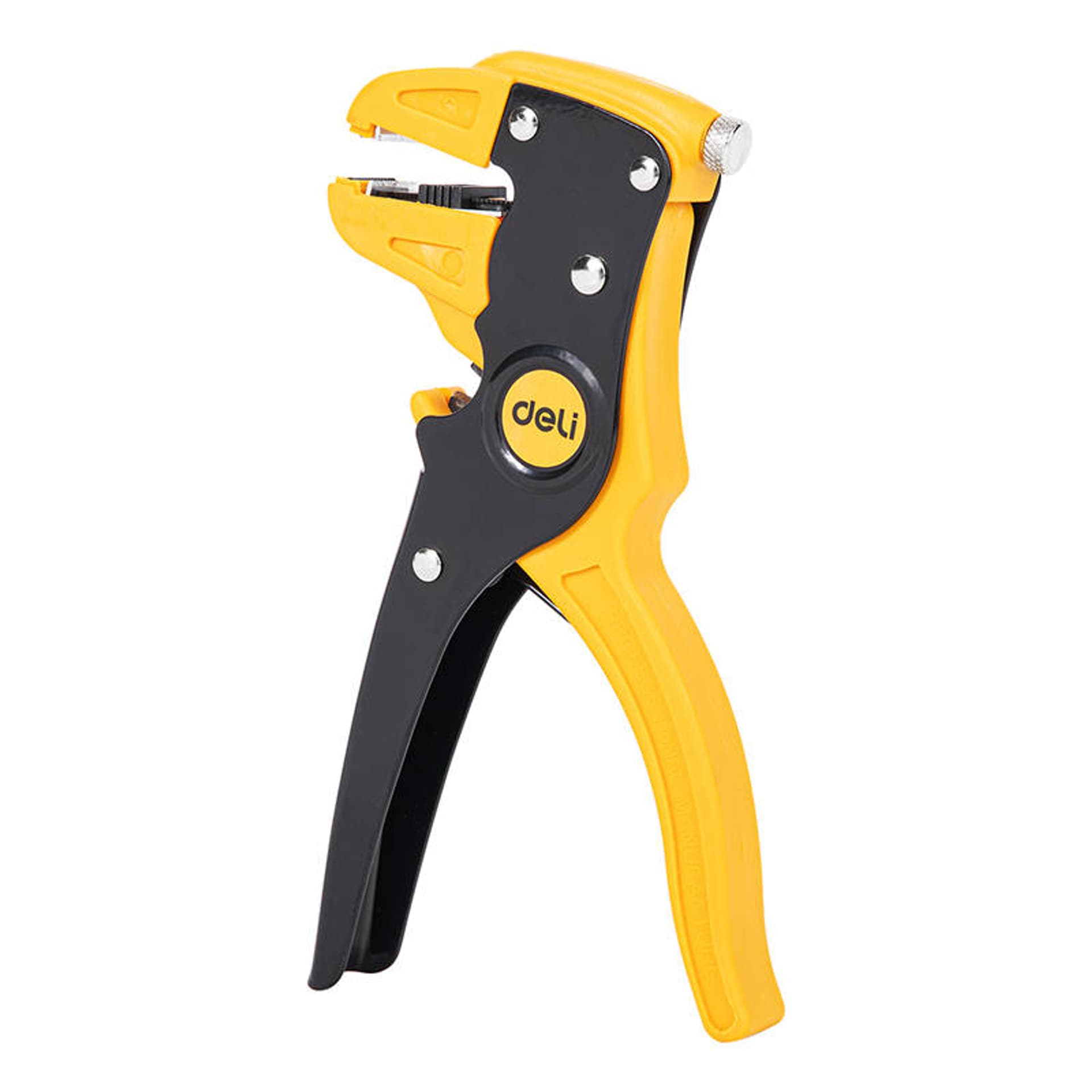 

Ściągacz izolacji Deli Tools EDL2003, 165mm (czarno-żółty)