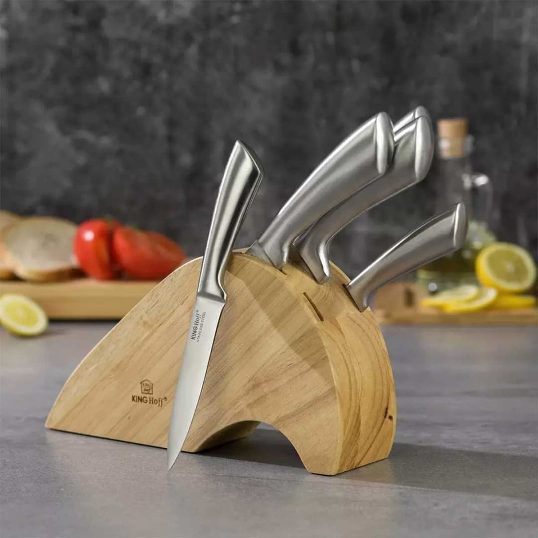 

KINGHOFF ZESTAW NOŻY W BLOKU KH-1151