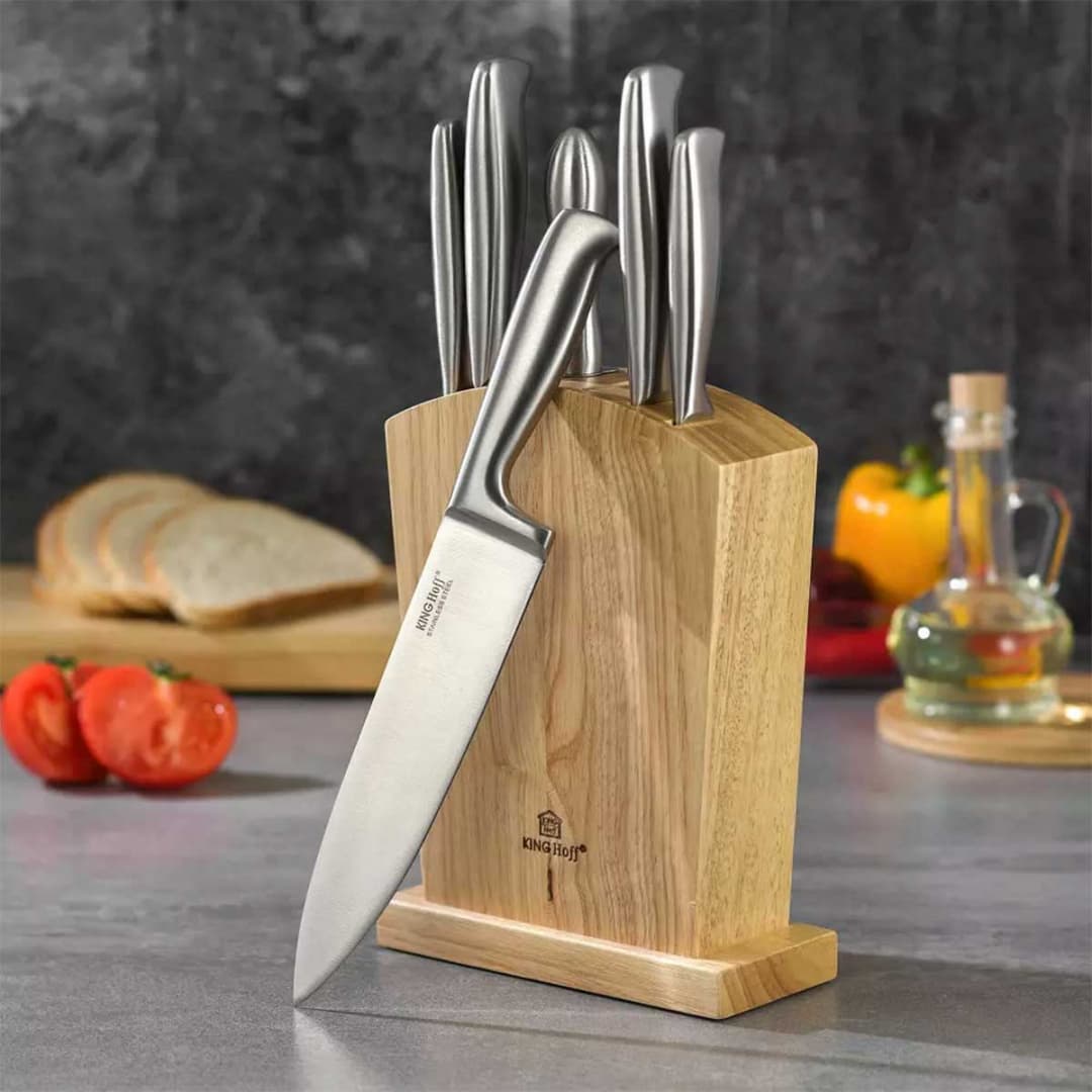 

ZESTAW NOŻY KUCHENNYCH W BLOKU KINGHOFF KH-1154