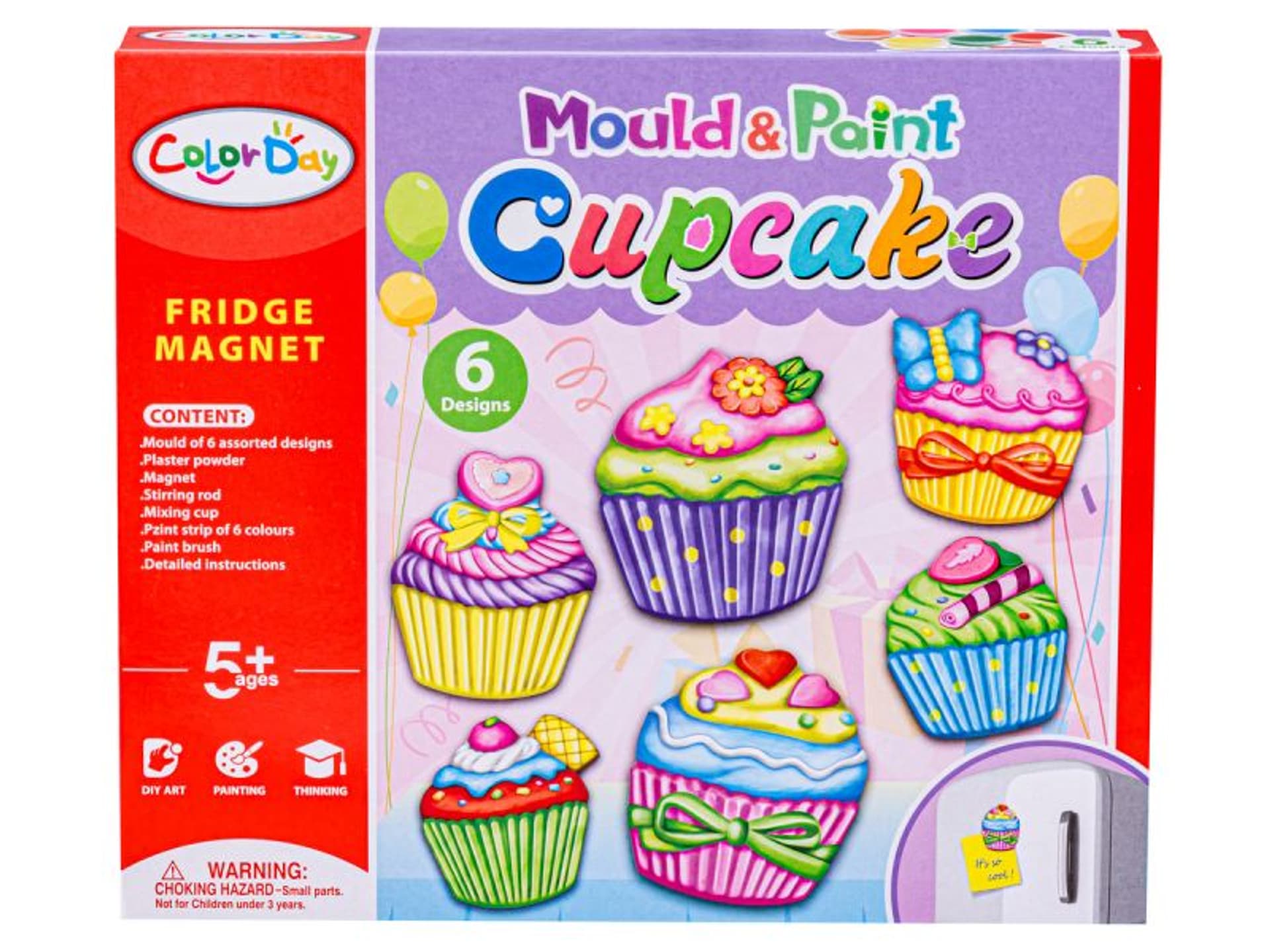 

Kreatywny Zestaw Stwórz Magnes, Odlew DIY BABECZKI, MUFFINKI Zrób To Sam