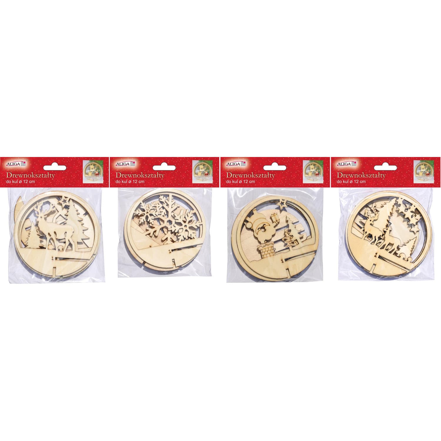 

Drewnokształty do kul akrylowych 12cm CDA-1162 ALIGA