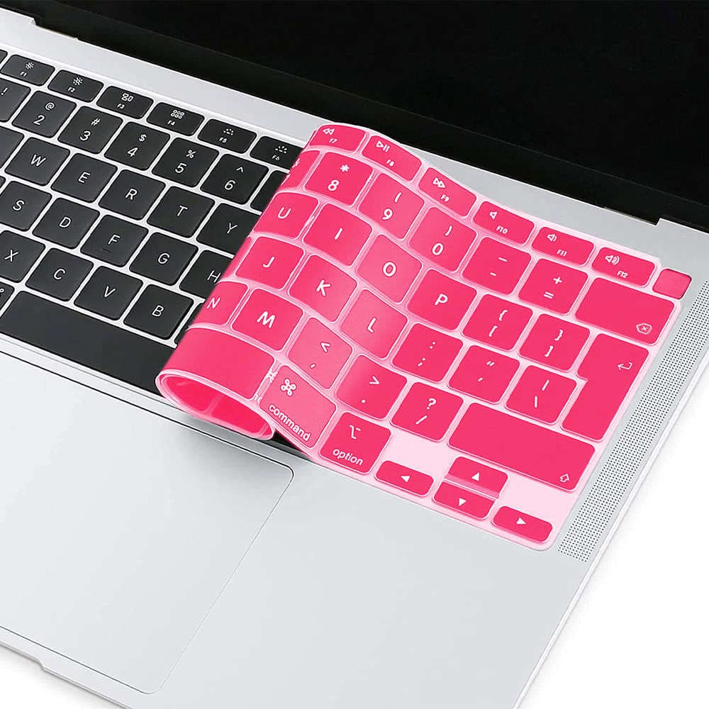 

Nakładka ochronna Alogy osłonka silikonowa na klawiaturę do Apple Macbook Air 13 M1 2019-2020 Różowa