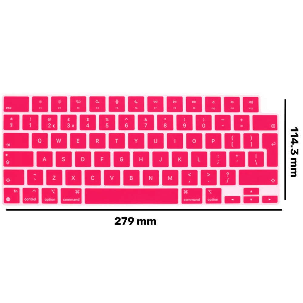 

Nakładka ochronna Alogy silikonowa na klawiaturę do Apple Macbook Pro 14/16 M1 2021 Różowa
