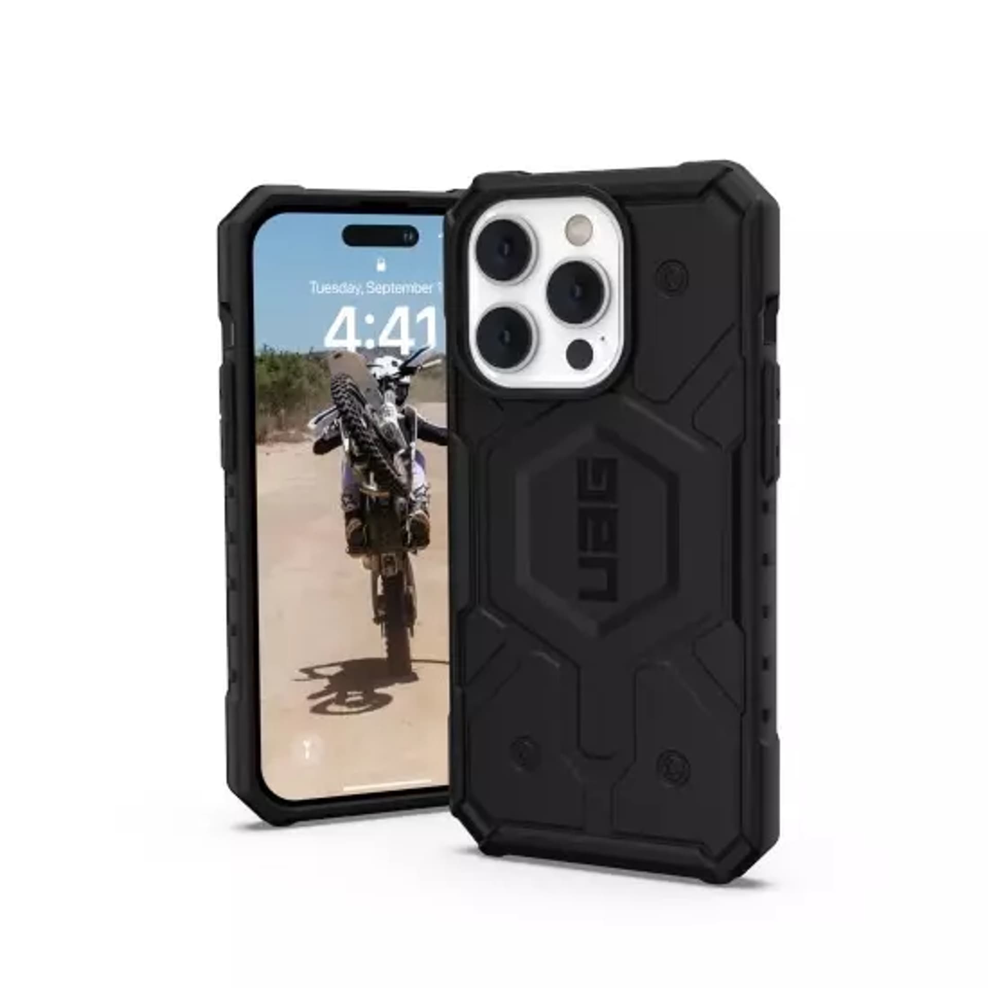 

UAG Pathfinder - obudowa ochronna do iPhone 14 Pro Max kompatybilna z MagSafe (black)