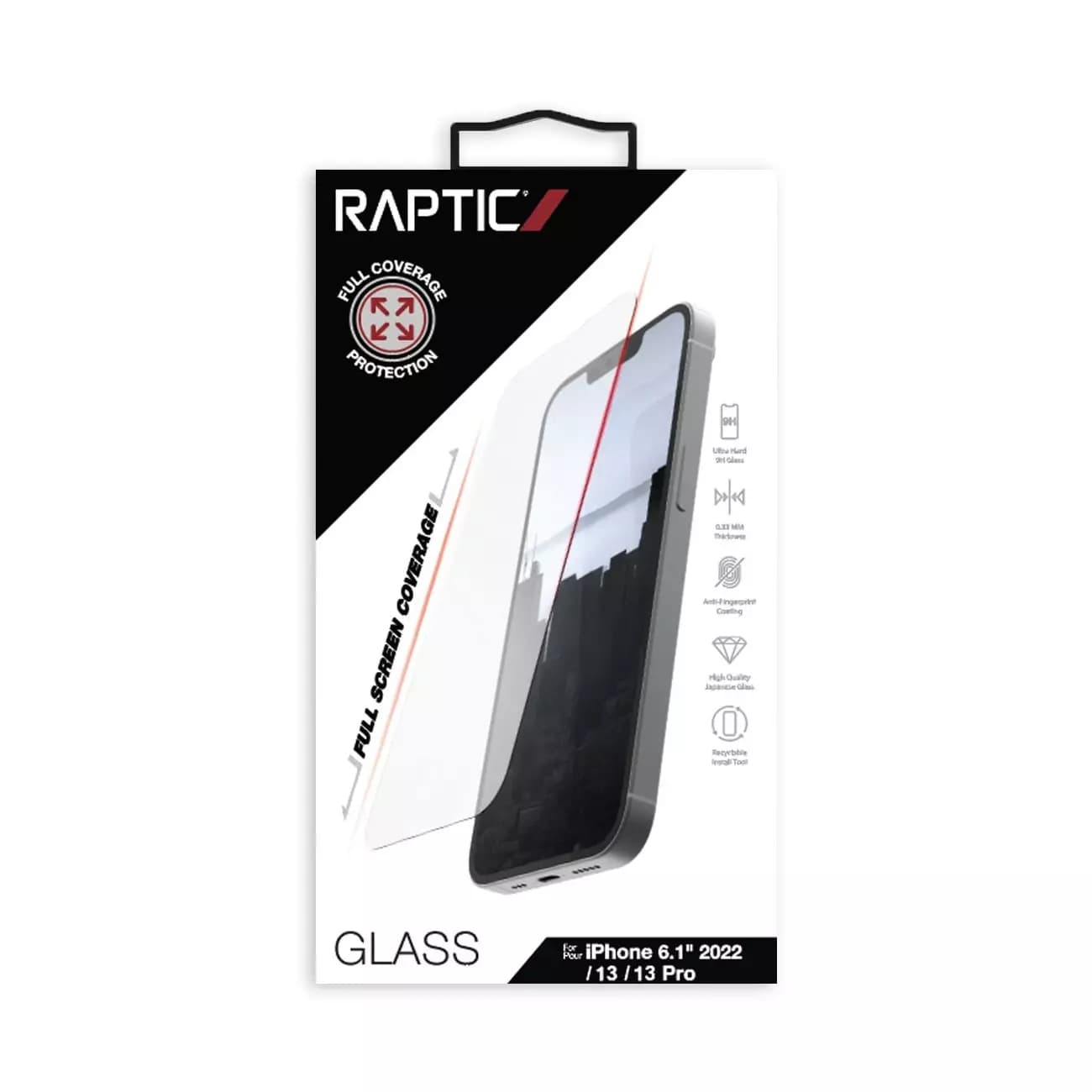 

Raptic X-Doria Full Glass szkło hartowane iPhone 14 na cały ekran