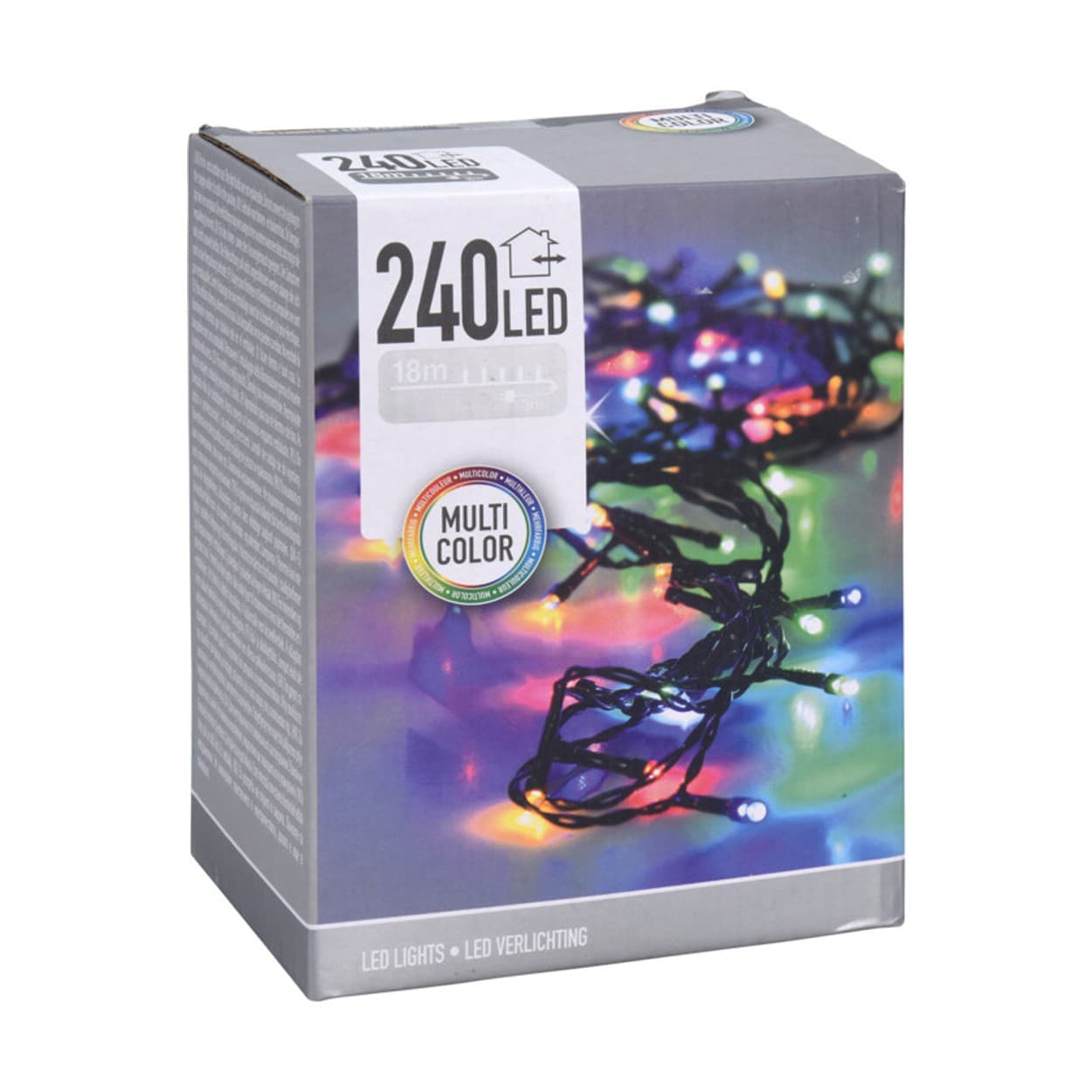 

Lampki choinkowe 240 led multikolor