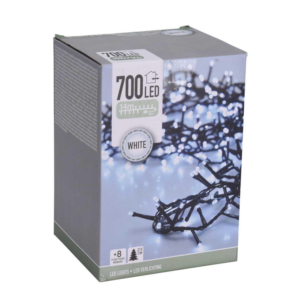 

Lampki choinkowe 700 led 14m zimny