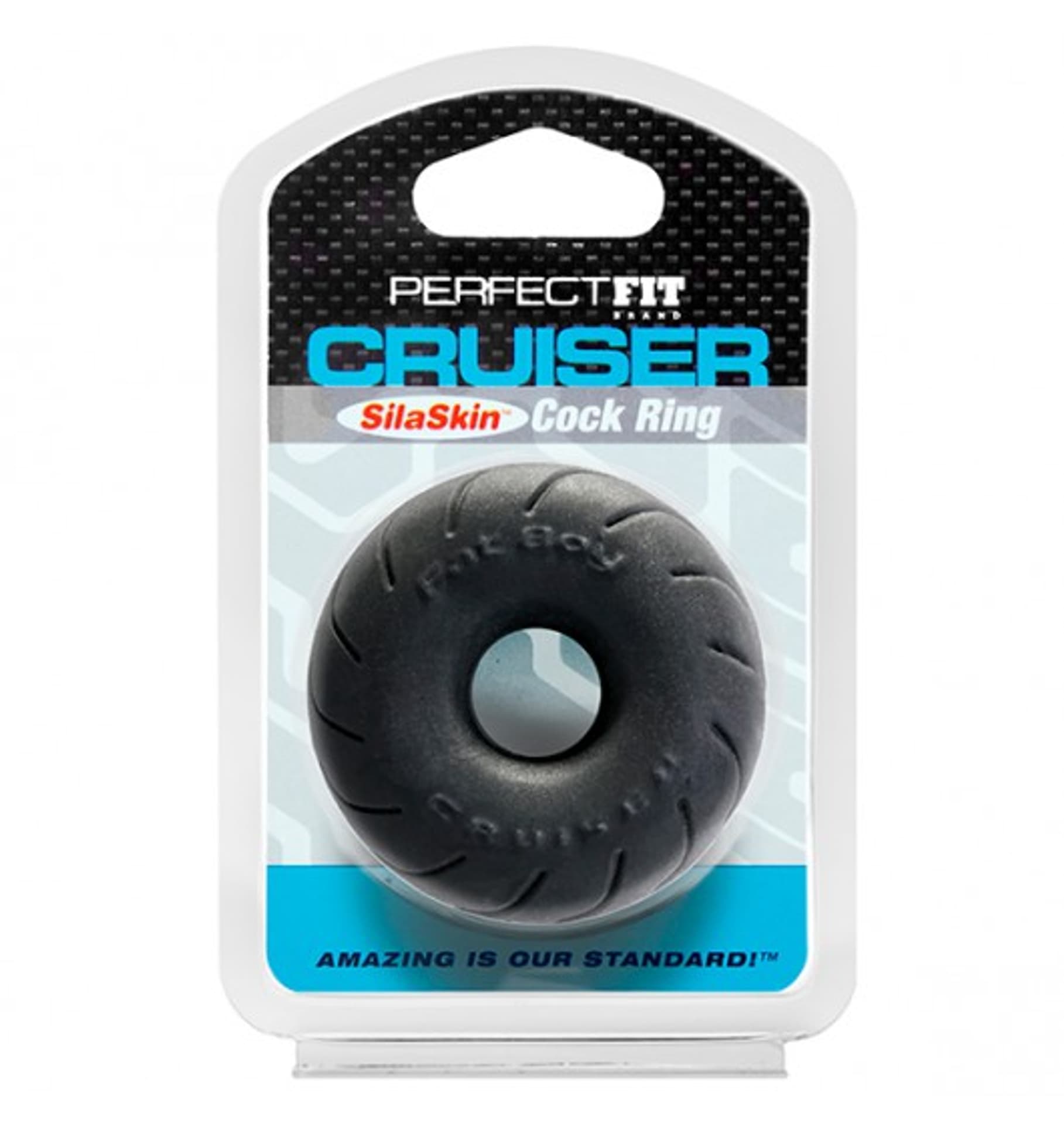 

Perfect Fit SilaSkin Cruiser Ring Black