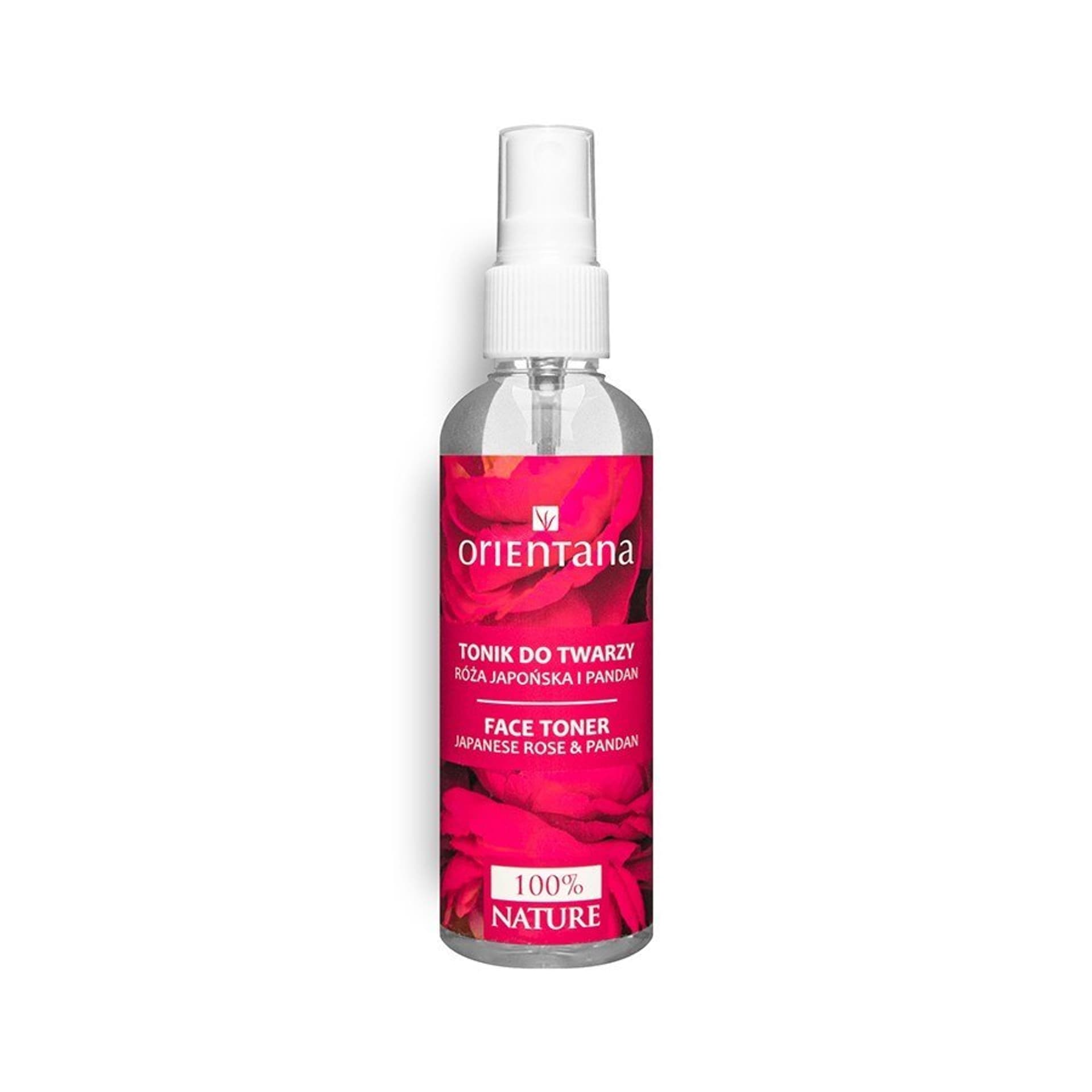 

ORIENTANA Tonik do twarzy - Róża Japońska i Pandan 100ml