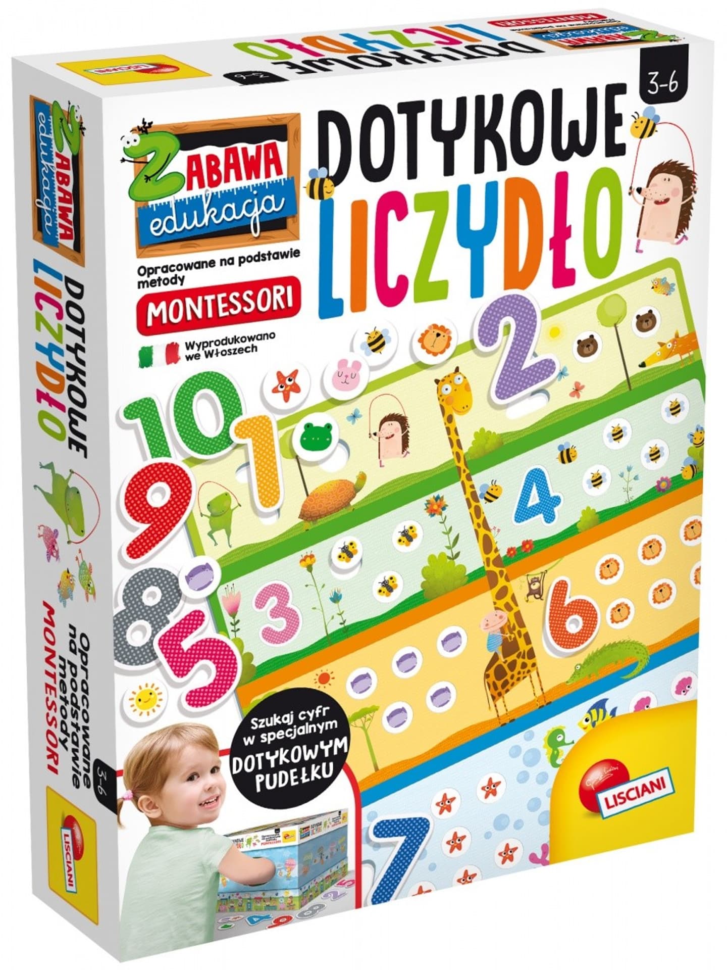 

Liczydło Montessori Dotykowe