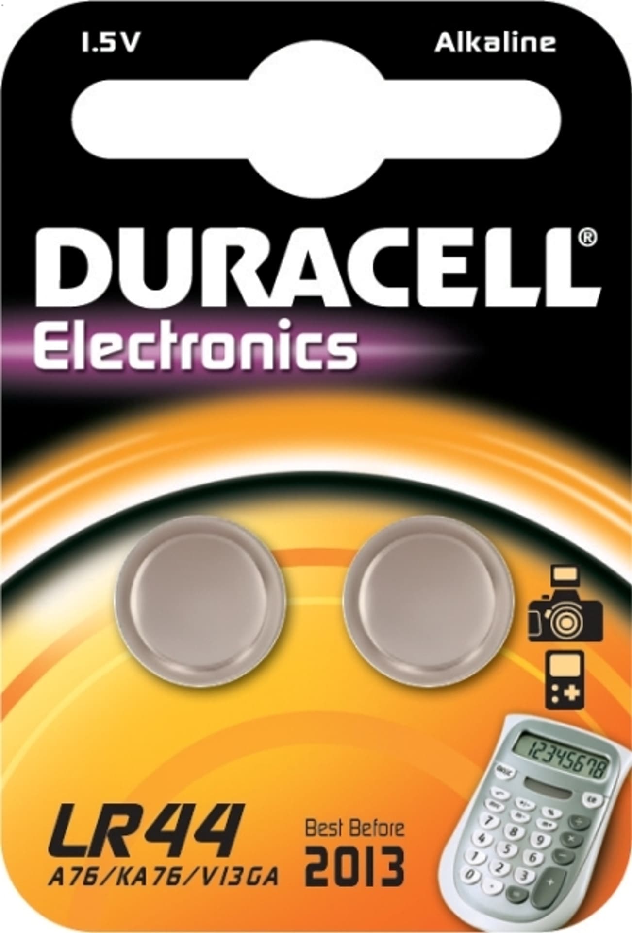 

Bateria LR44 Duracell 2 sztuki LR44 AG13 DURACELL