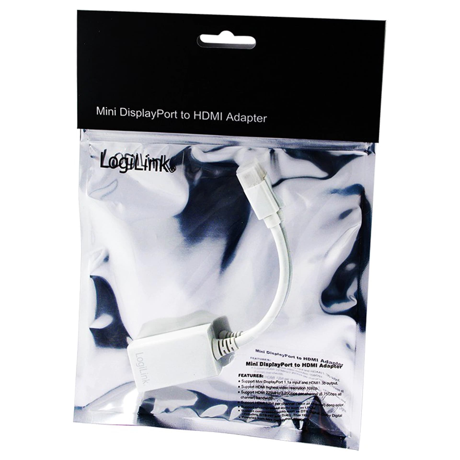 

Adapter LOGILINK CV0036A Mini DisplayPort - HDMI
