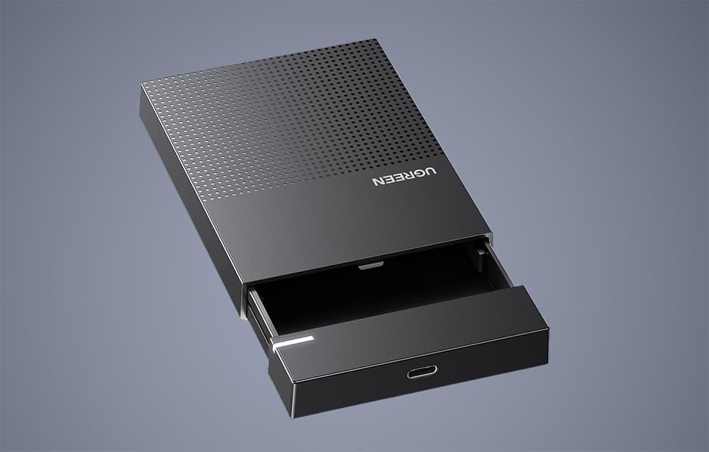 

Obudowa zewnętrzna dysku HDD 2,5" UGREEN CM471 SATA, USB-C (czarna)