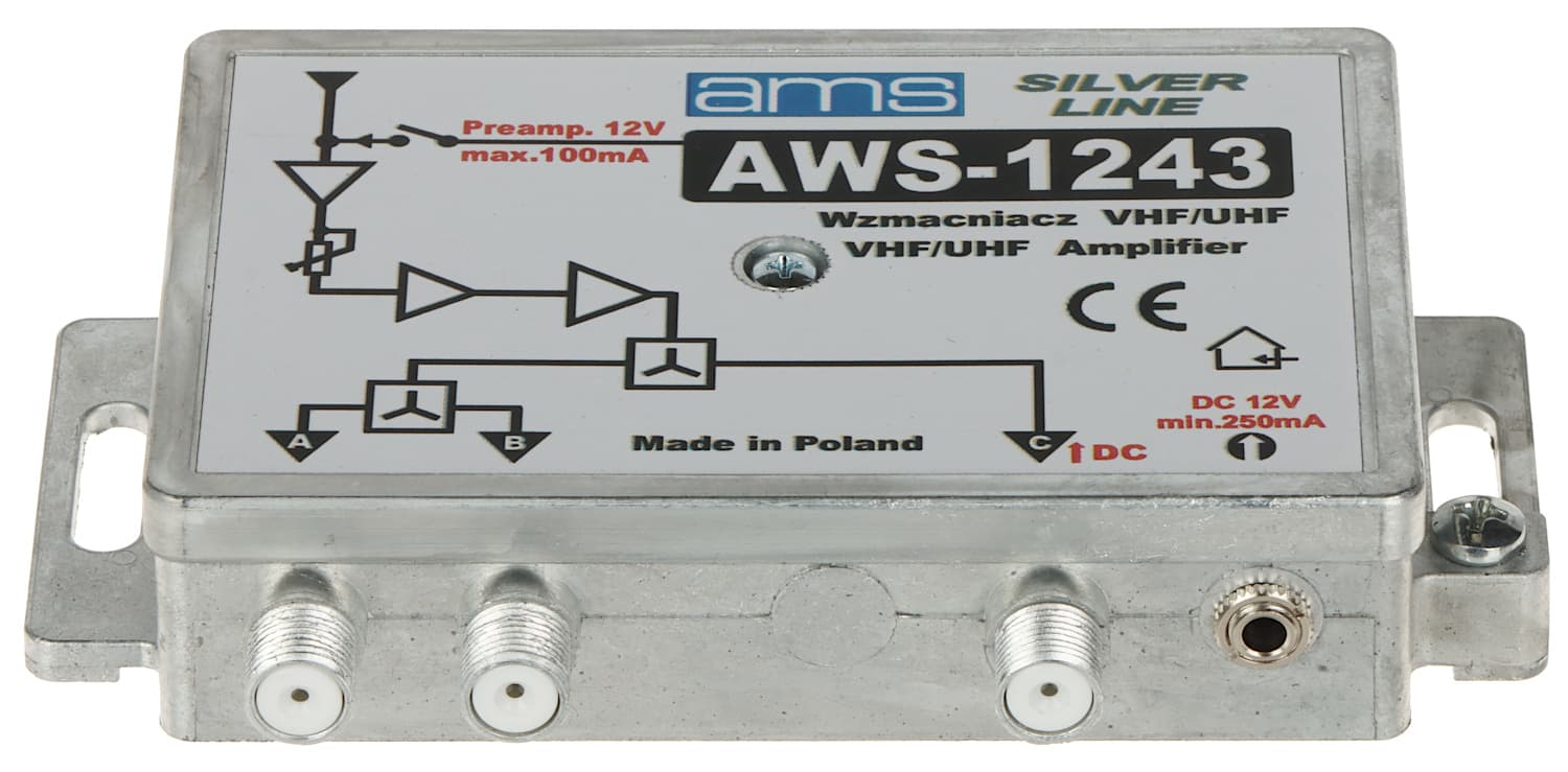 

WZMACNIACZ ANTENOWY AWS-1243 AMS