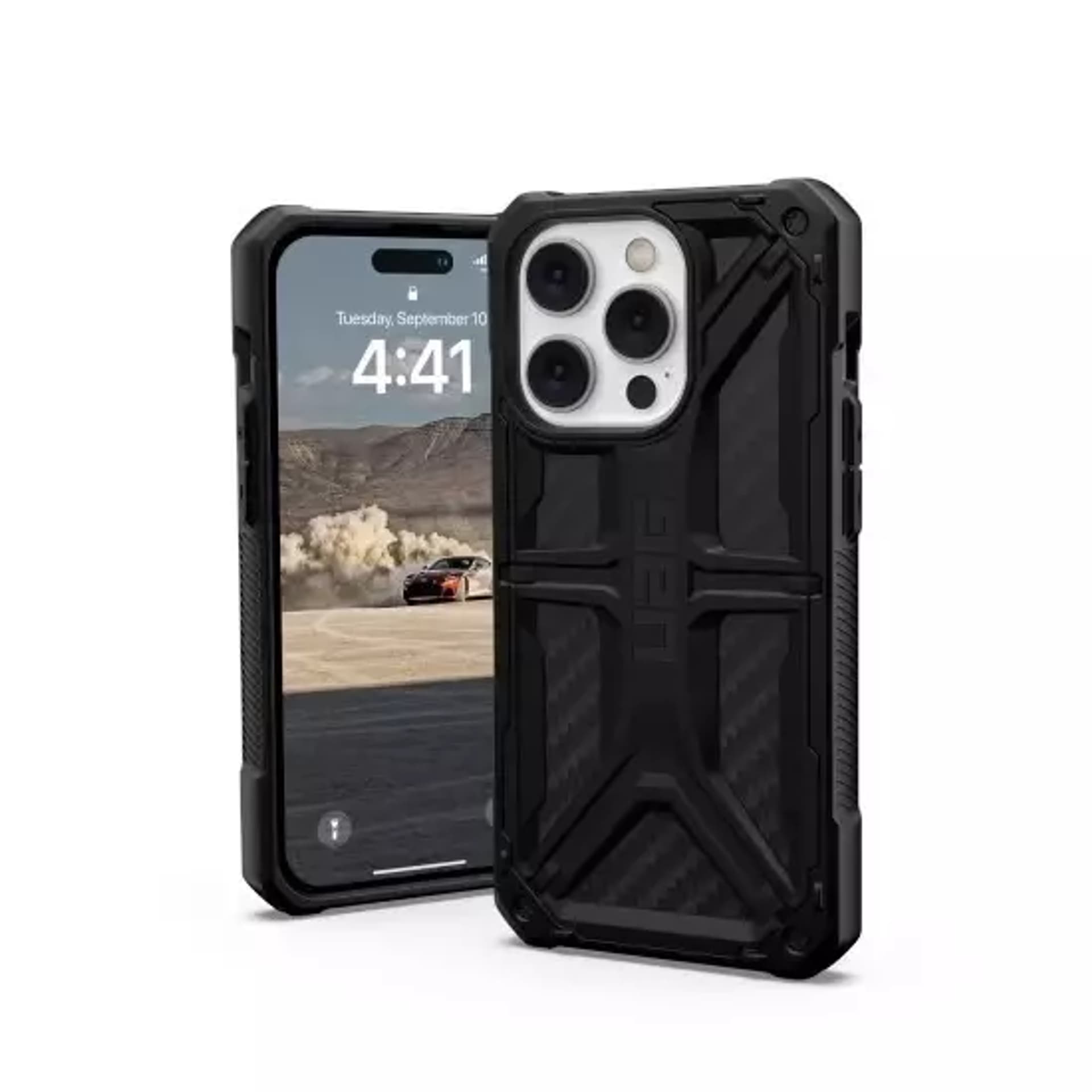

UAG Monarch - obudowa ochronna do iPhone 14 Pro (carbon fiber)