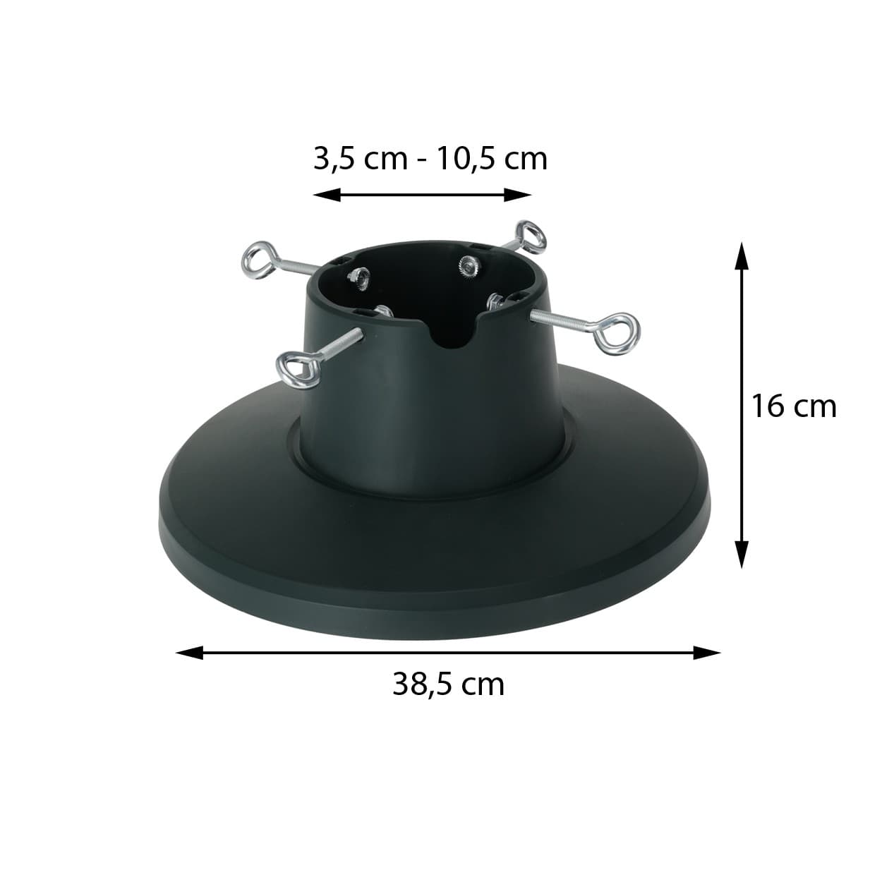 

Stojak choinkowy z pojemnikiem na wodę