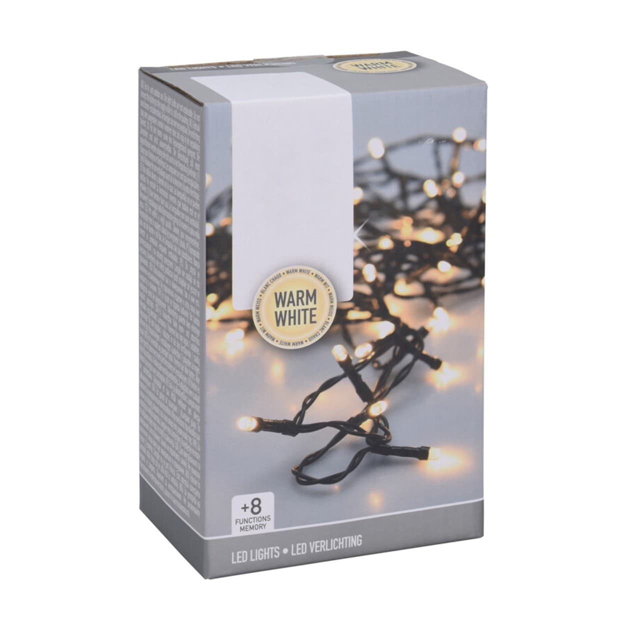 

Lampki choinkowe 120 led białe ciepłe