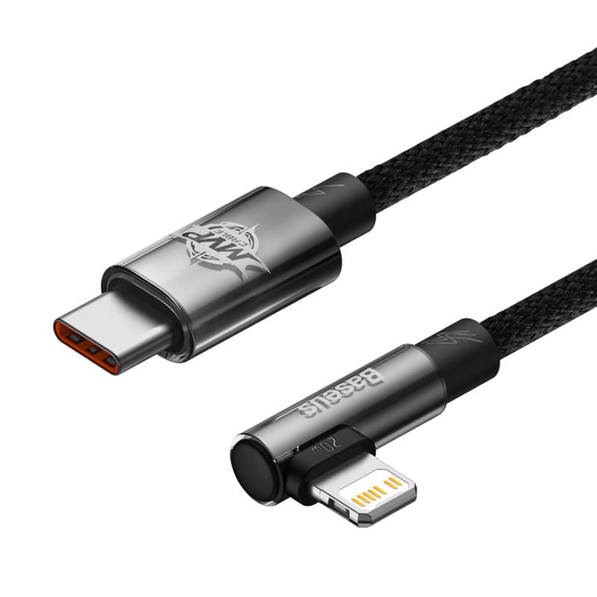 

Kabel USB-C do Lightning Baseus MVP 20W 1m (czarny)