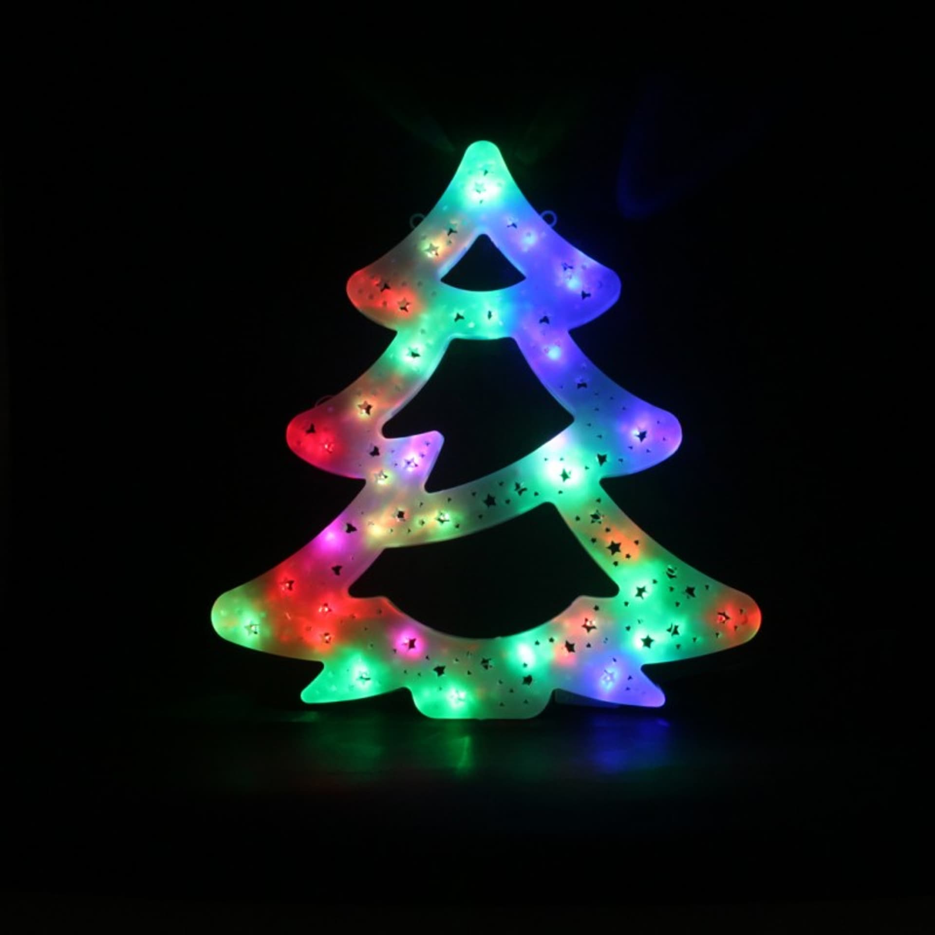 

Wisząca ozdoba XXL Choinka MULTIKOLOR lampki led WSC-263-17M