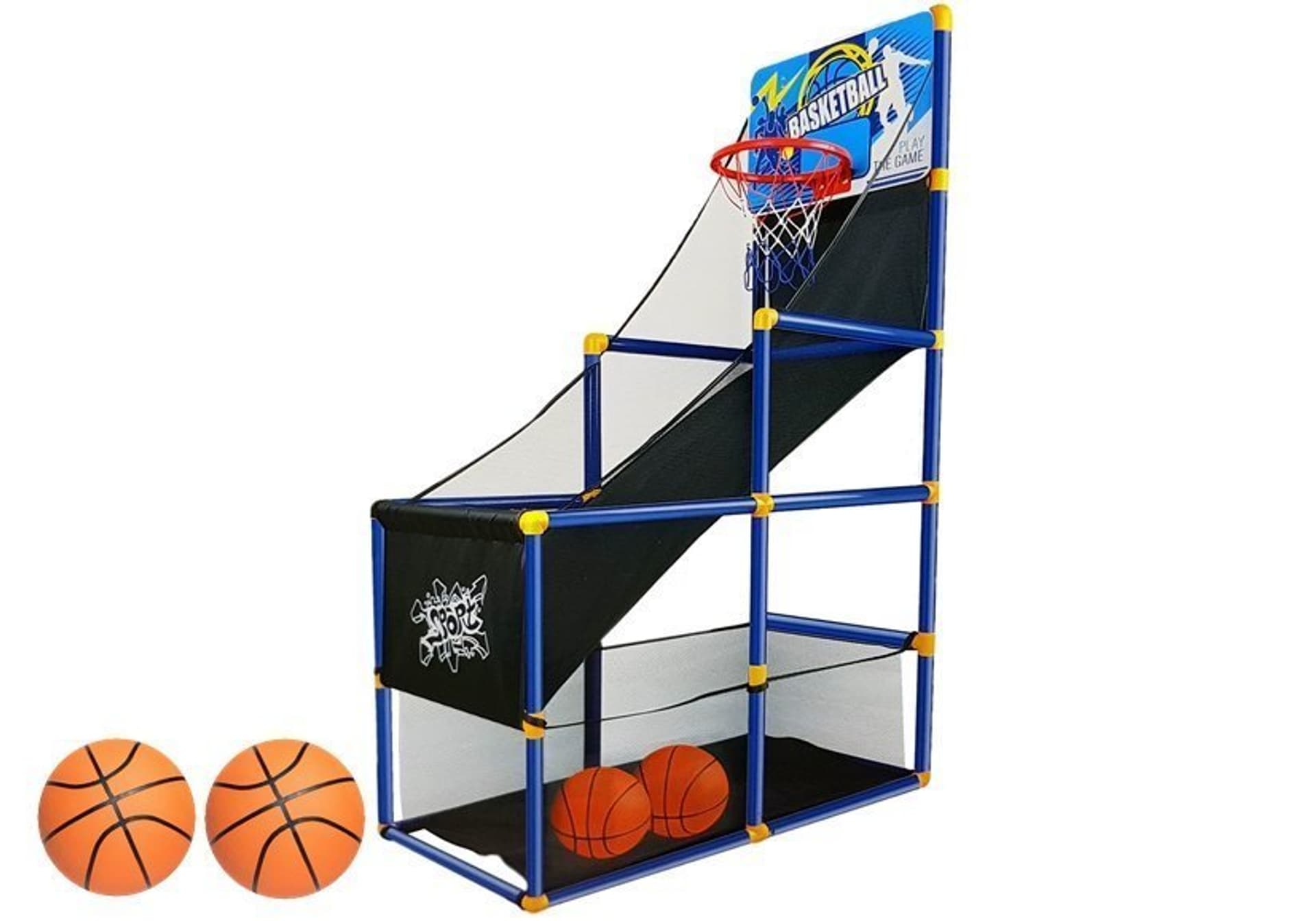 

Stanowisko do Gry w Koszykówkę Zestaw Piłki Kosz 142 cm