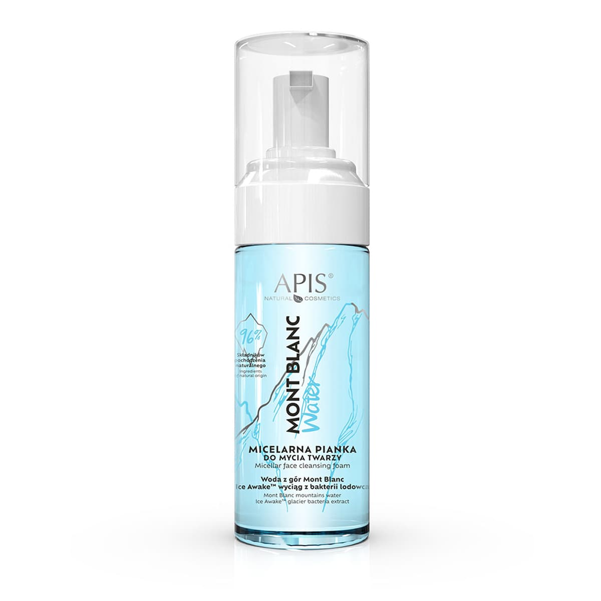 

Apis Mont blanc water micelarna pianka do mycia twarzy 150 ml