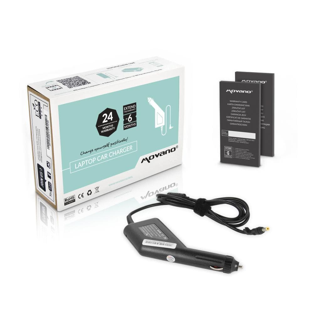 

Zasilacz samochodowy Movano 18.5v 3.5a (4.8x1.7) 65W do HP, Compaq, 4.8x1.7) 65w do hp/compa