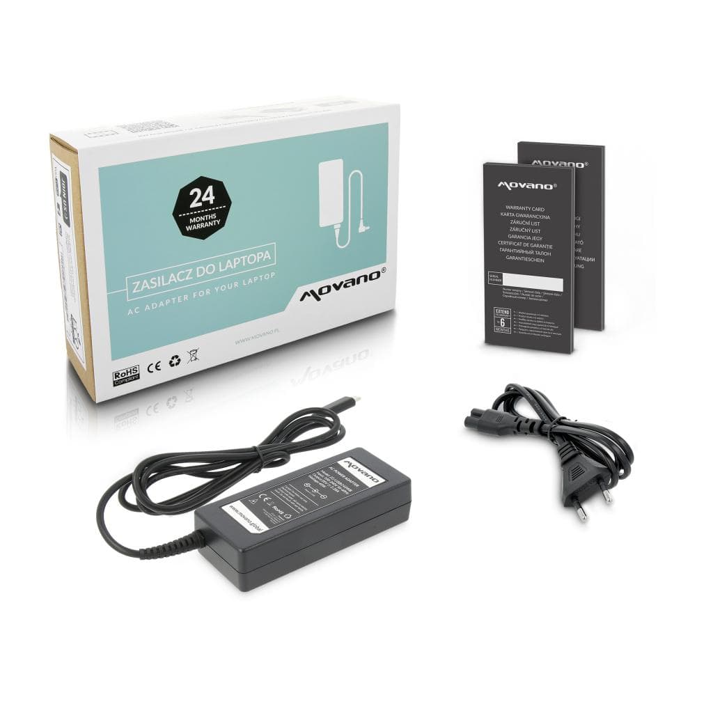 

Zasilacz Movano 45W USB type C USB-C (black)