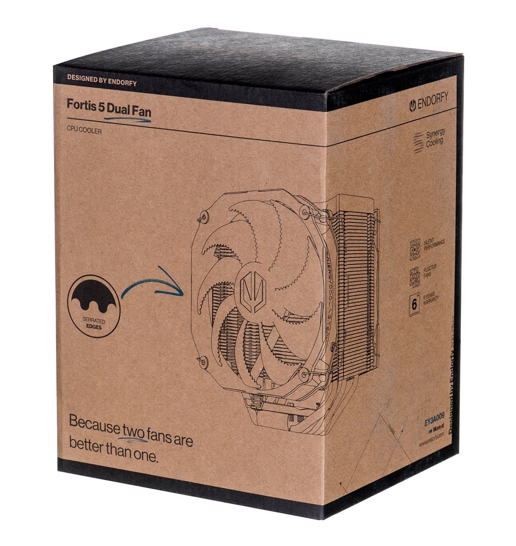 

Chłodzenie powietrzne ENDORFY Fortis 5 Dual Fan