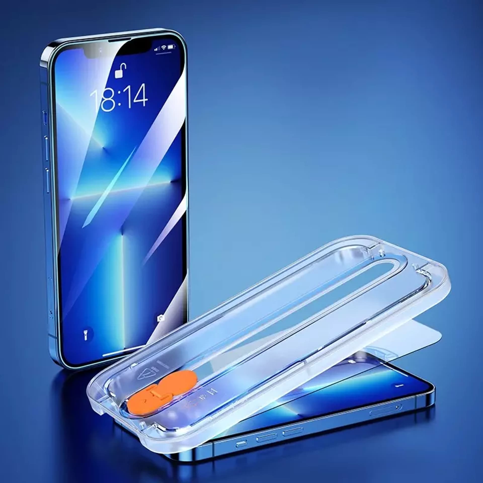 

Joyroom szkło hartowane z zestawem montażowym do iPhone 13 Pro Max 6,7" przezroczysty (JR-PF937)