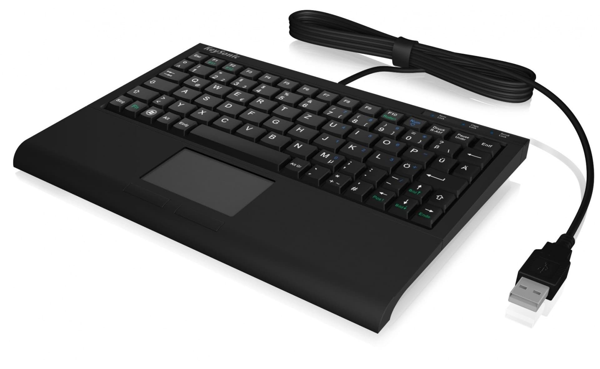 

Klawiatura mini ACK-3410(US) touchpad, USB