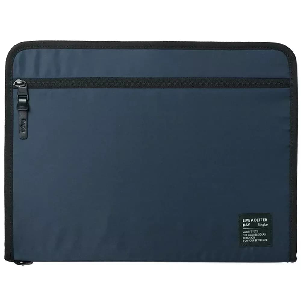 

Ringke Smart Zip Pouch uniwersalne etui na laptopa tablet (do 13'') podstawka torba organizer granatowy, Do 13'') podstawka torba organizer granatow